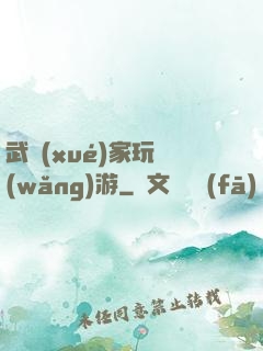 武學(xué)家玩網(wǎng)游