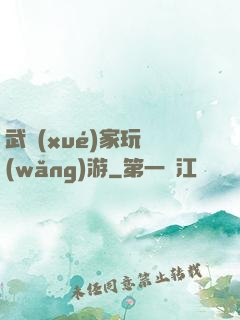 武學(xué)家玩網(wǎng)游