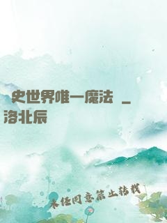 歷史世界唯一魔法師