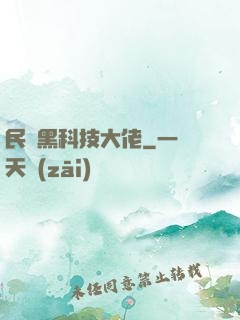 民間黑科技大佬