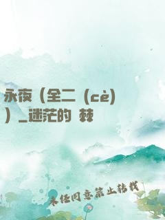 永夜（全二冊(cè)）