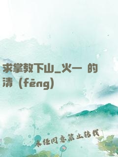 求掌教下山