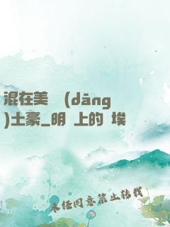 混在美國當(dāng)土豪
