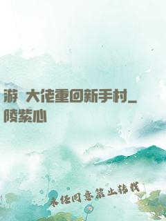 游戲大佬重回新手村