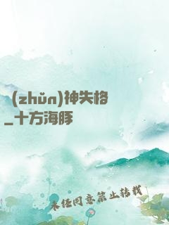 準(zhǔn)神失格