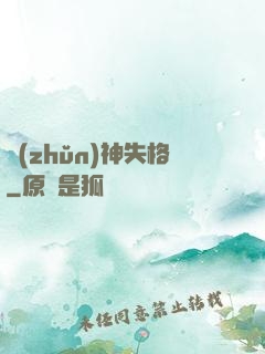 準(zhǔn)神失格