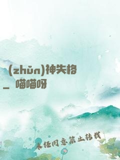 準(zhǔn)神失格