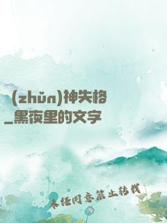 準(zhǔn)神失格