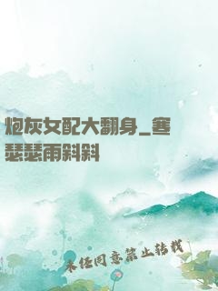 炮灰女配大翻身