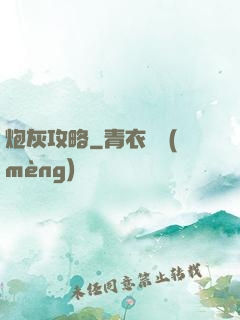 炮灰攻略