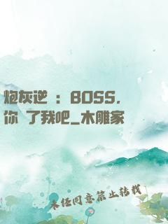 炮灰逆襲：BOSS，你從了我吧