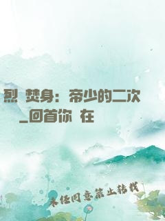 烈愛焚身：帝少的二次歡寵