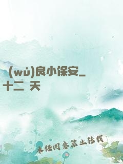 無(wú)良小保安