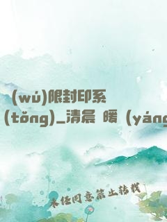無(wú)限封印系統(tǒng)