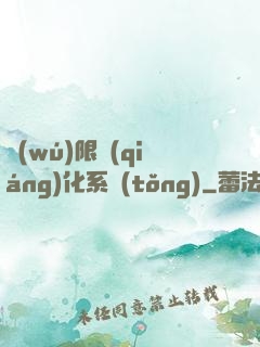 無(wú)限強(qiáng)化系統(tǒng)