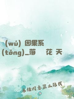 無(wú)雙因果系統(tǒng)