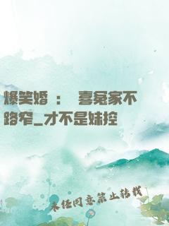 爆笑婚約：歡喜冤家不路窄