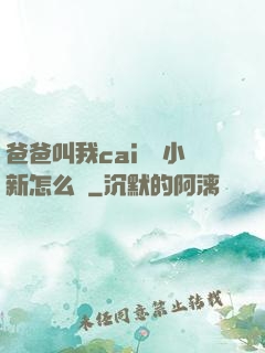 爸爸叫我cai媽媽小新怎么讀