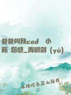 爸爸叫我cod媽媽小新讀后感