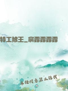 特工狼王