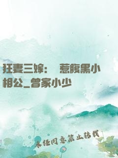 狂妻三嫁：誤惹腹黑小相公