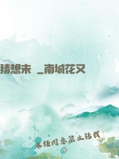 猜想未來