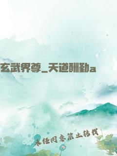 玄武界尊