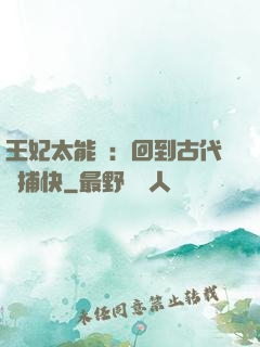 王妃太能鬧：回到古代當捕快