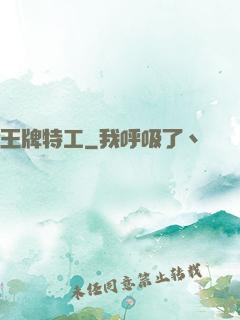 王牌特工
