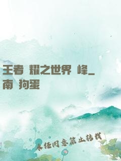 王者榮耀之世界巔峰
