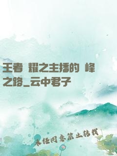 王者榮耀之主播的巔峰之路