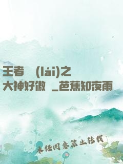 王者歸來(lái)之大神好傲嬌