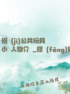 班級(jí)公共玩具小詩人物介紹