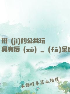 班級(jí)的公共玩具有后續(xù)嗎