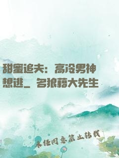 甜蜜追夫：高冷男神別想逃
