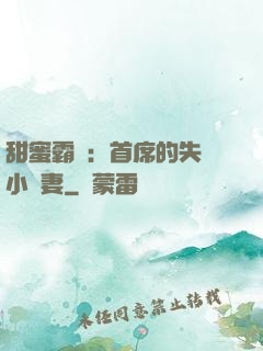甜蜜霸寵：首席的失憶小嬌妻