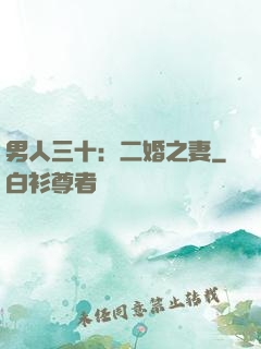 男人三十：二婚之妻