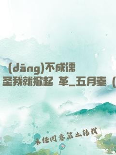當(dāng)不成儒圣我就掀起變革