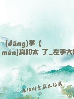 當(dāng)掌門(mén)真的太難了