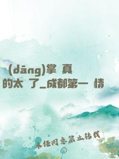 當(dāng)掌門真的太難了