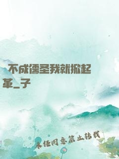 當不成儒圣我就掀起變革