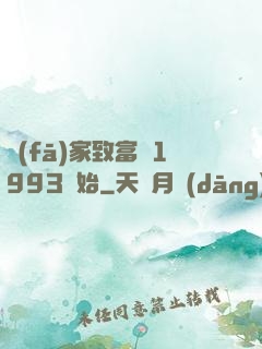 發(fā)家致富從1993開始