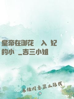 皇帝在御花園進入貴妃的小說