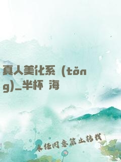 真人美化系統(tǒng)