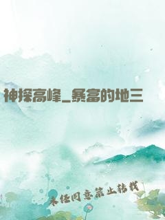 神探高峰