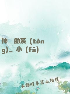 神級輔助系統(tǒng)