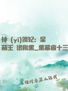神醫(yī)傻妃：呆萌王爺很腹黑