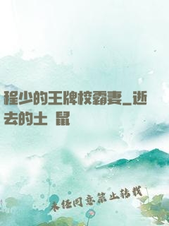 程少的王牌校霸妻