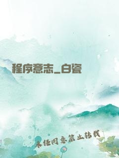 程序意志