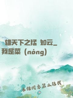 稱雄天下之猛將如云